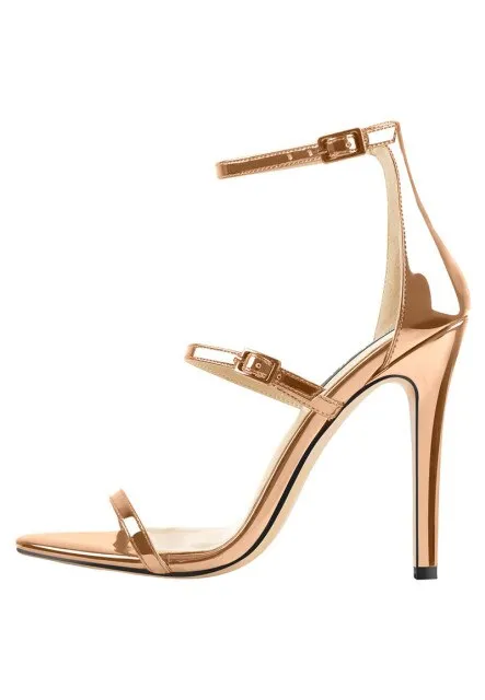 Ankle Strap Open Toe Thin High Heels Sandals