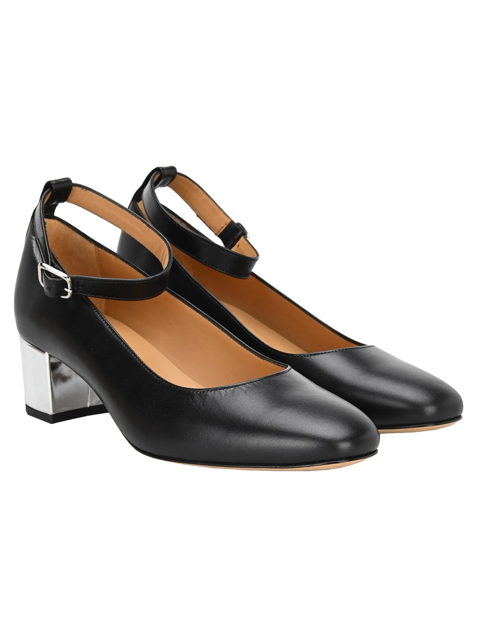 A.P.C. Izz Block Heel Pumps