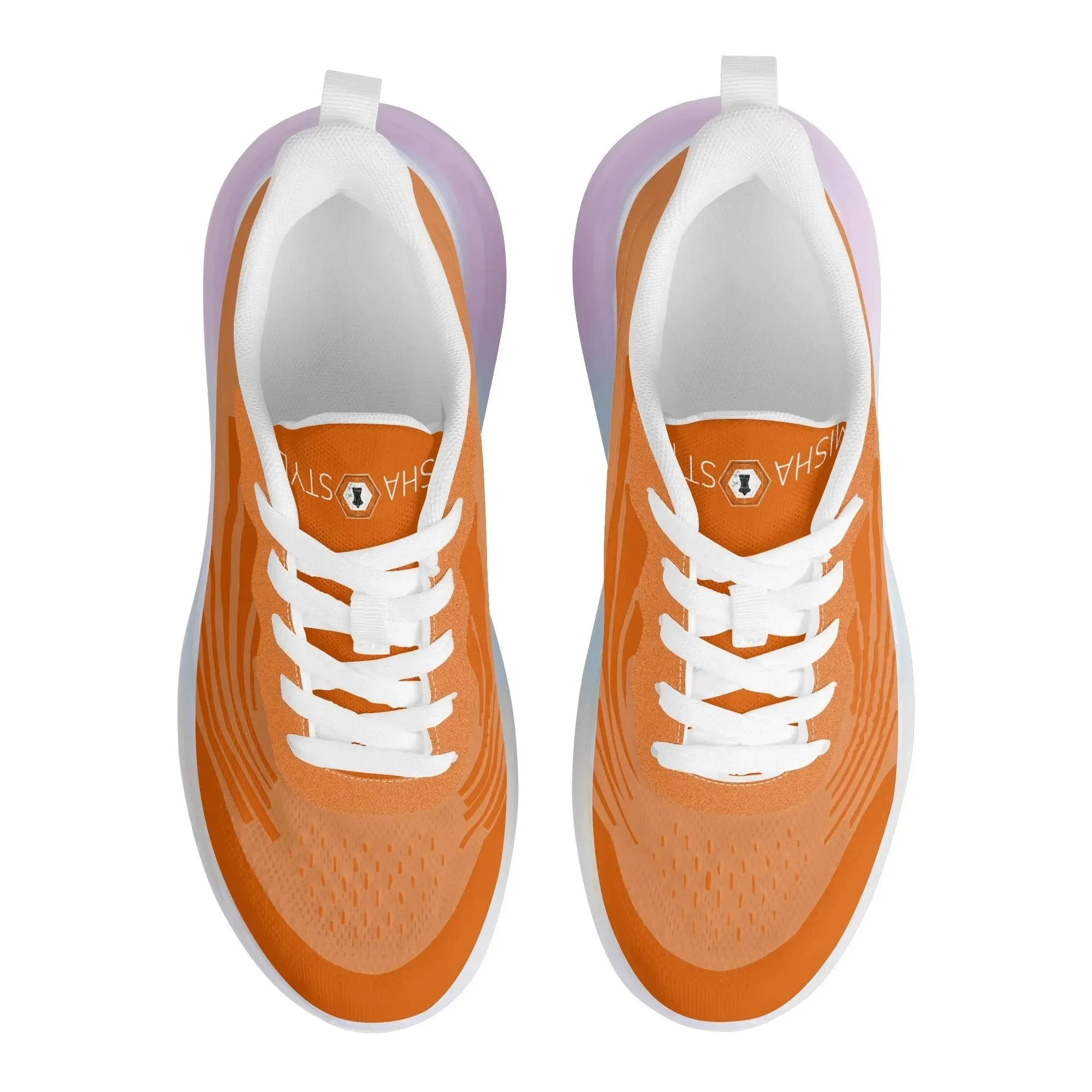 Atmospheric Cushion Running Shoes - Orange