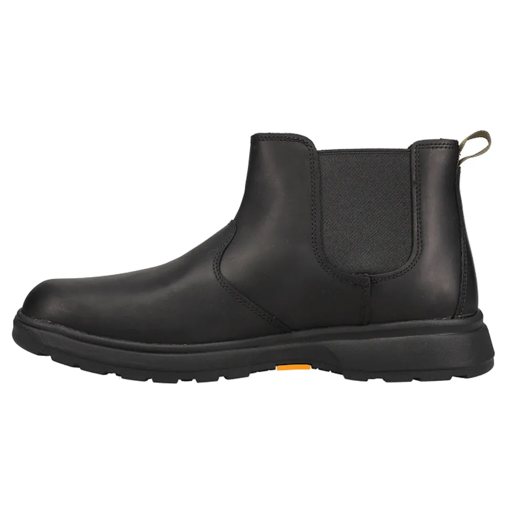 Awells Ave Round Toe Chelsea Boots