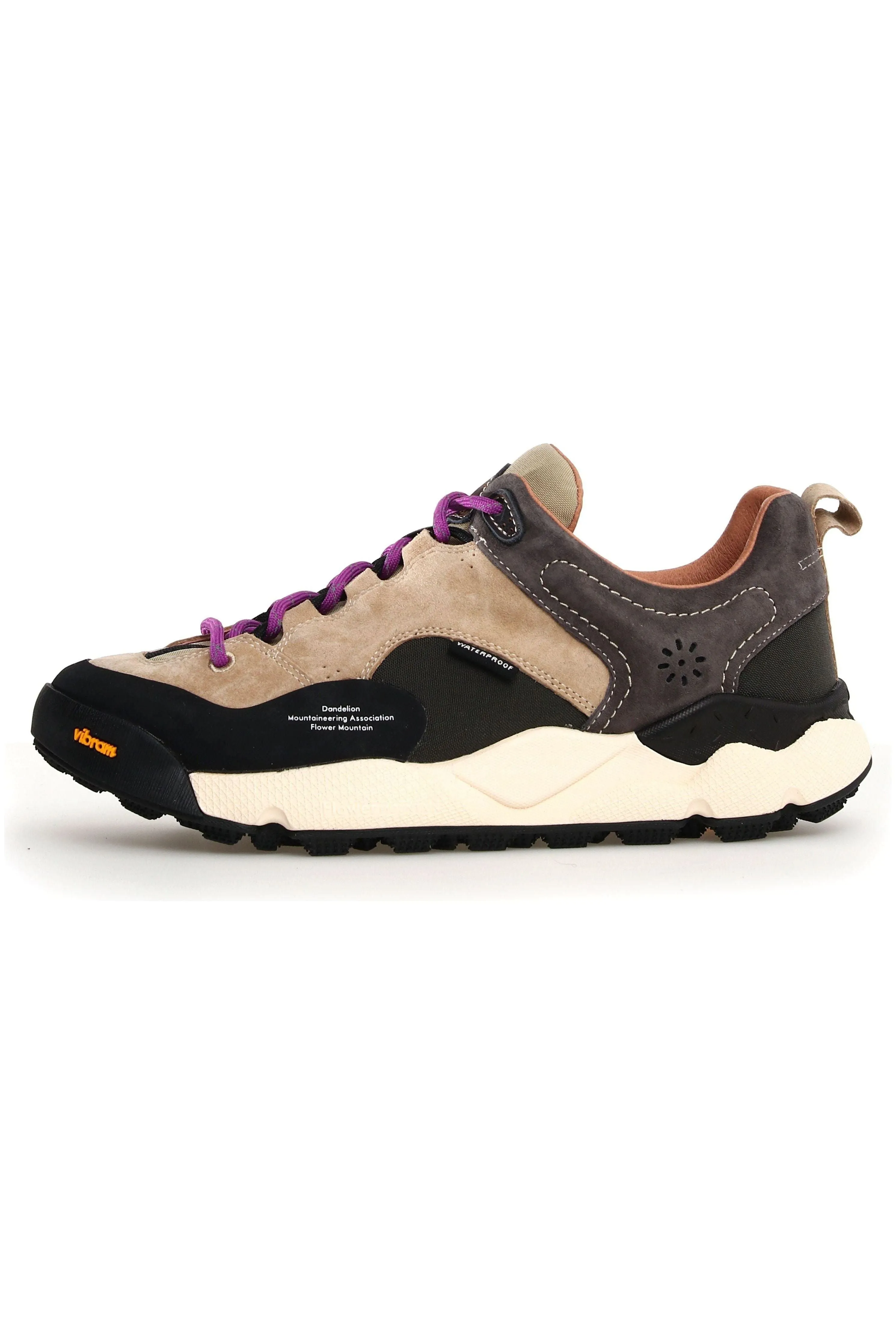 BackCountry Uni Suede/Vintage Nylon Sneaker - Grey/Antracite