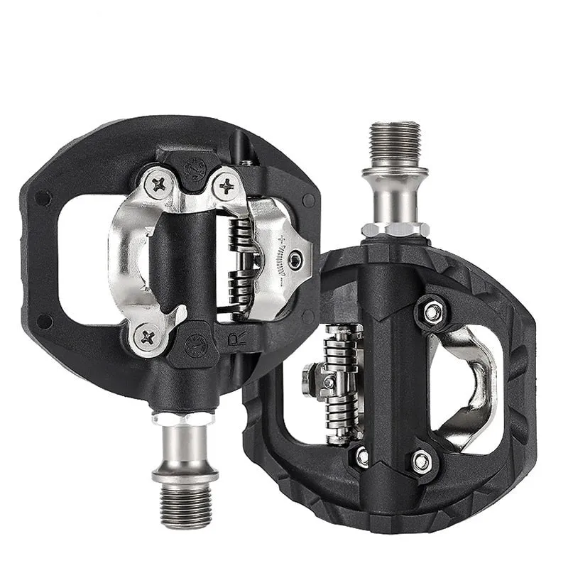 Bicycle Lock Pedals Free Cleat For SPD System MTB Mountain Road Bike Sealed Bearing Cycling Pedals Accessories