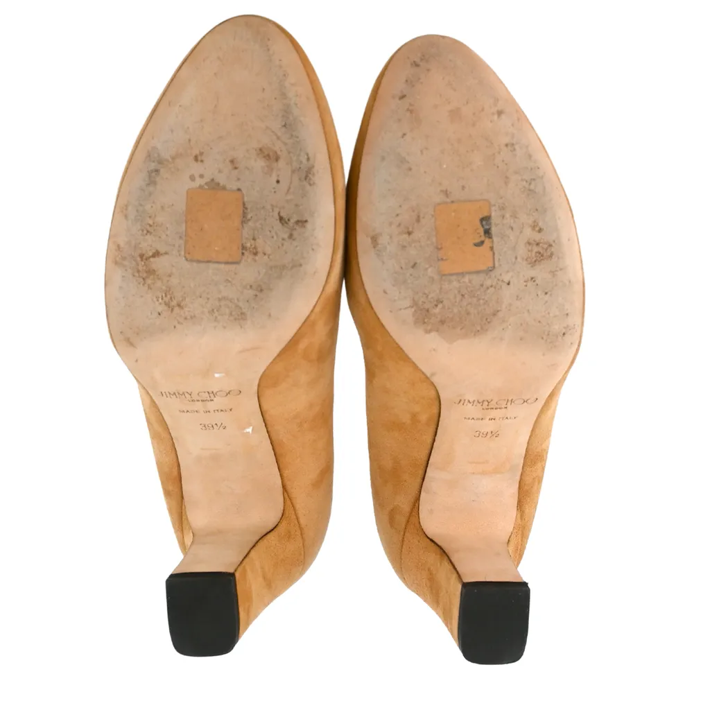 Billie Beige Suede Pumps