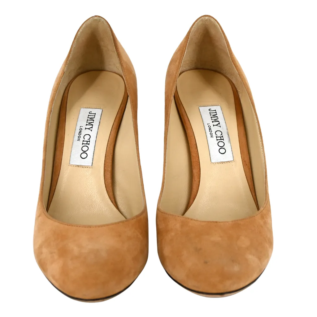 Billie Beige Suede Pumps