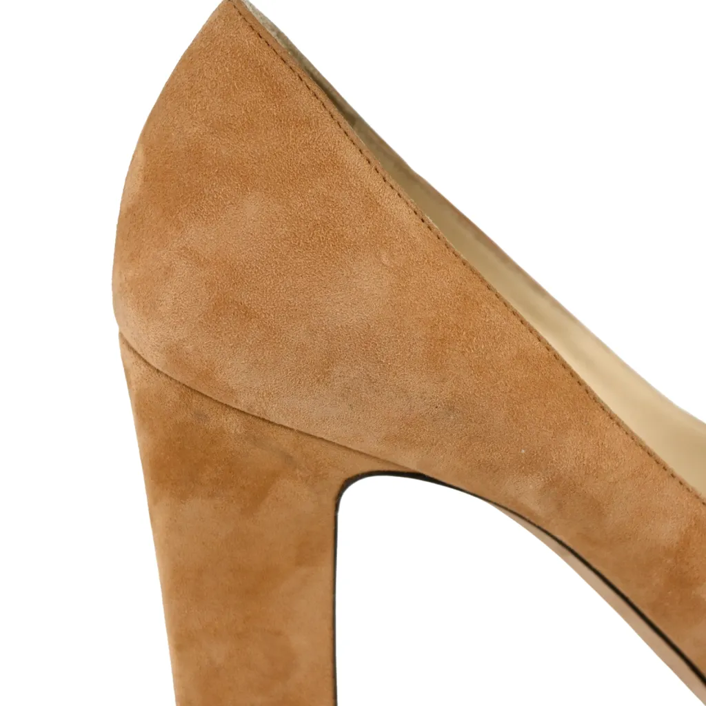 Billie Beige Suede Pumps