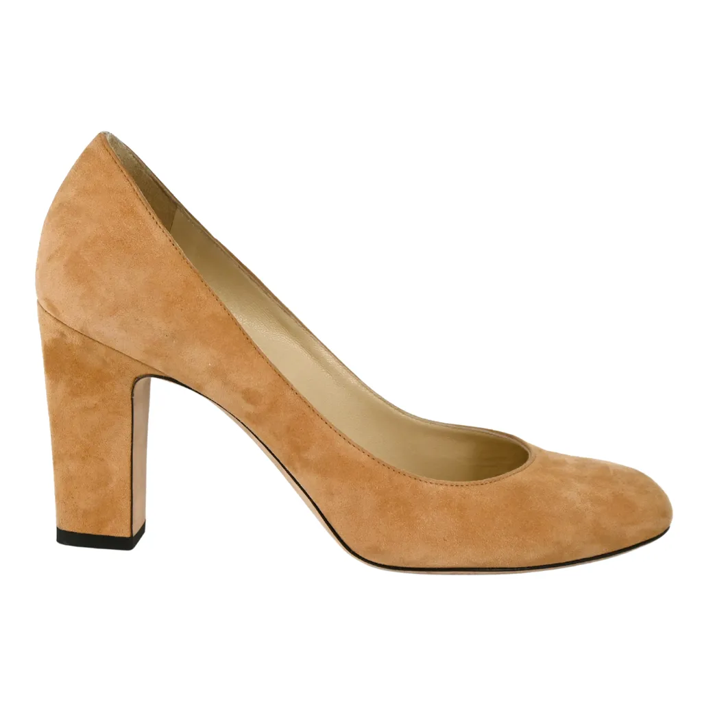 Billie Beige Suede Pumps