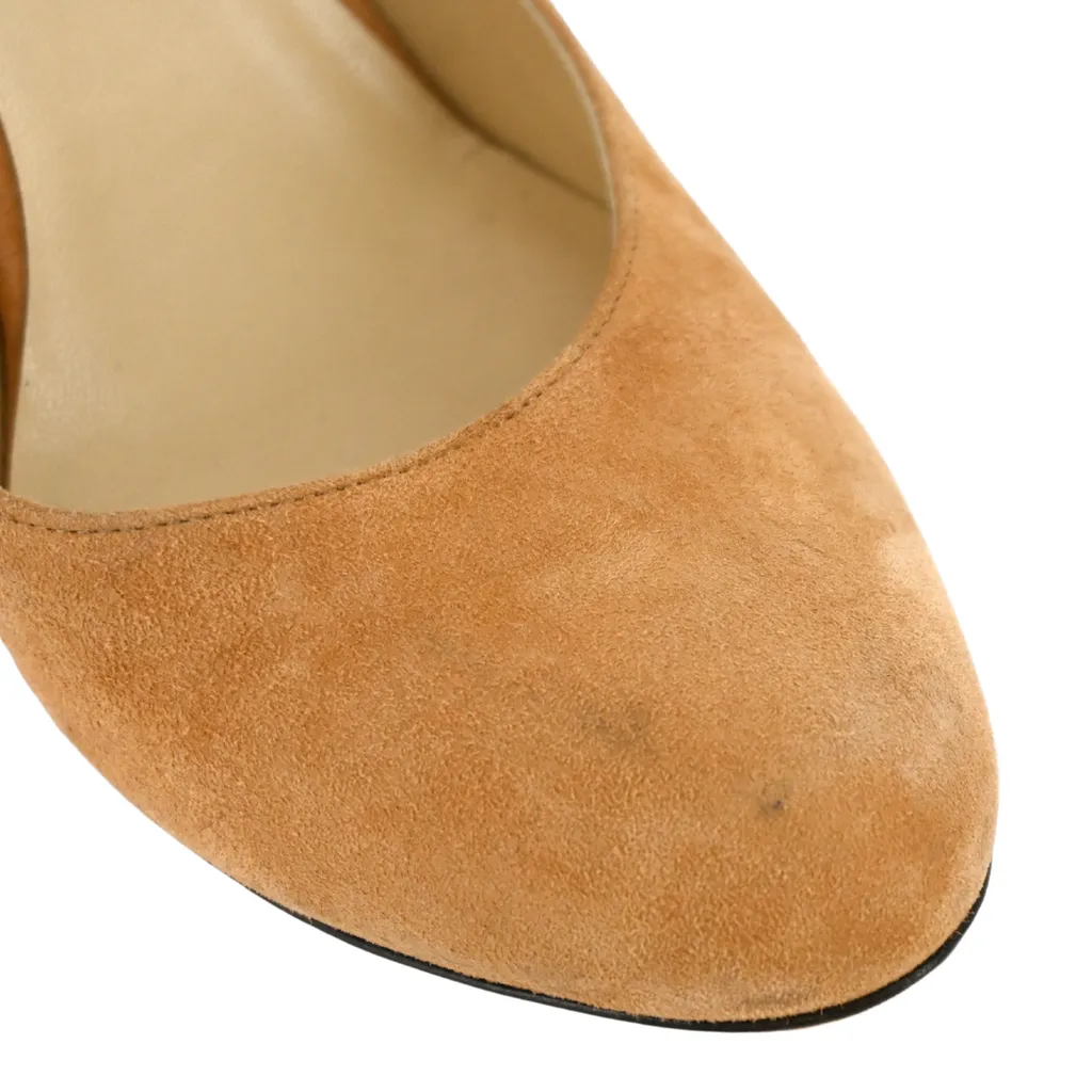 Billie Beige Suede Pumps