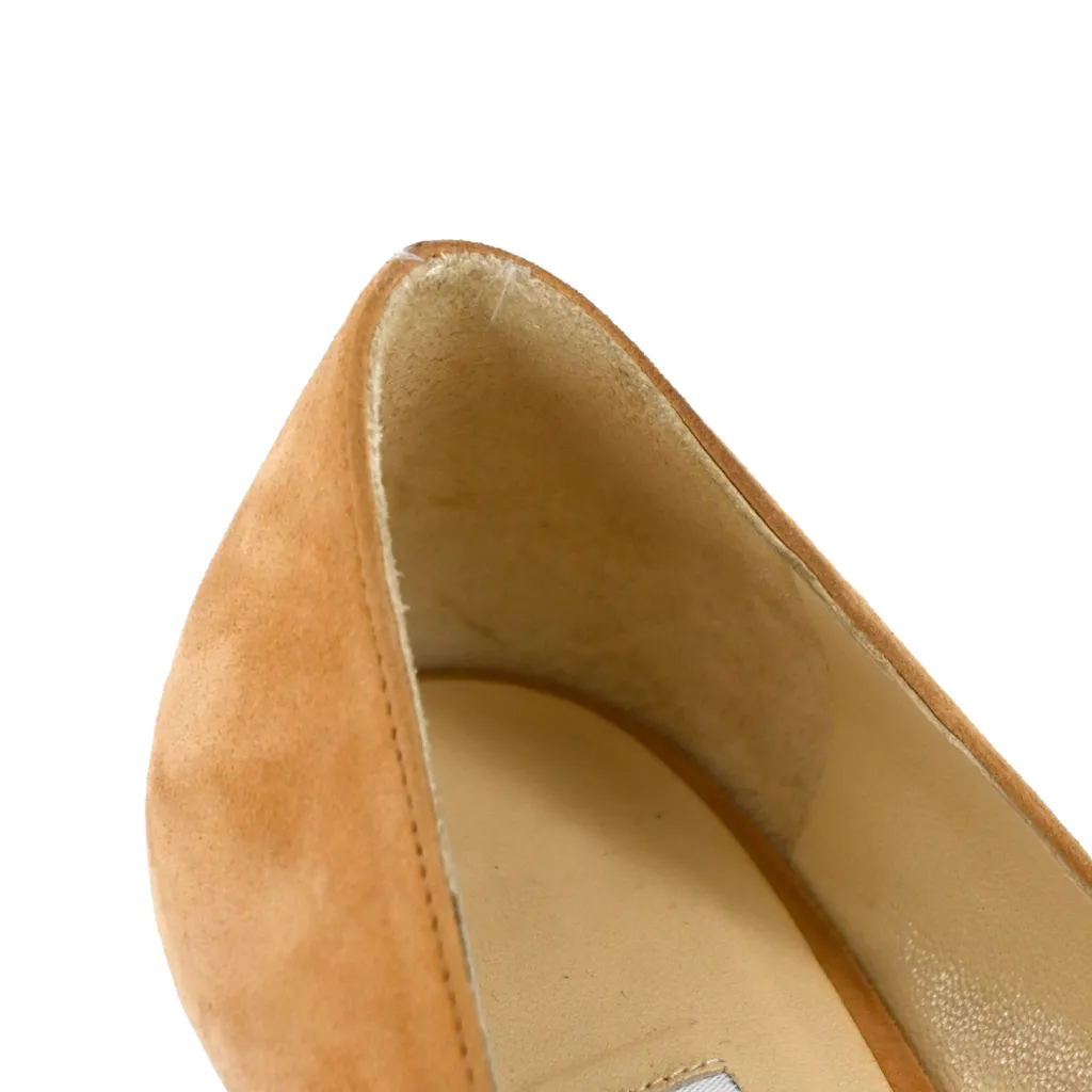 Billie Beige Suede Pumps