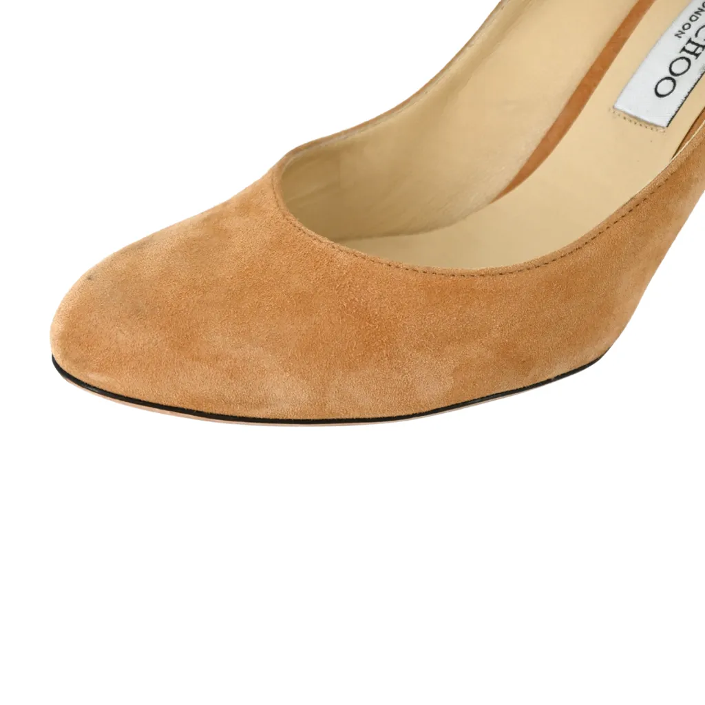 Billie Beige Suede Pumps