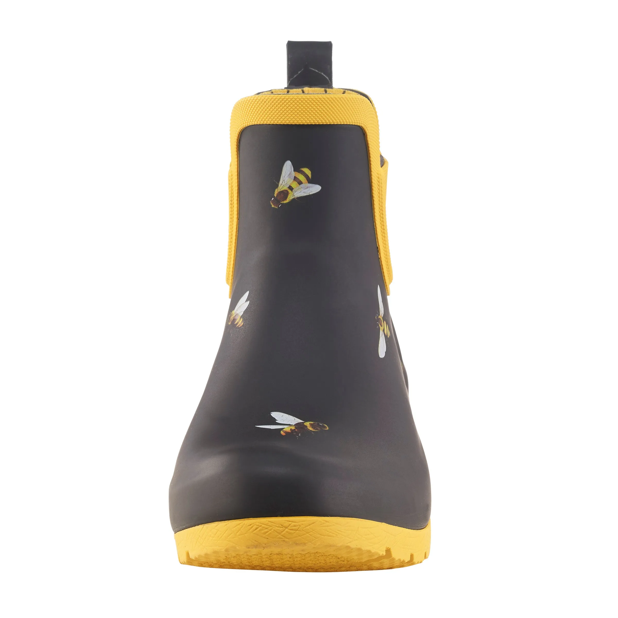 Black Bees Chelsea Rain Boot