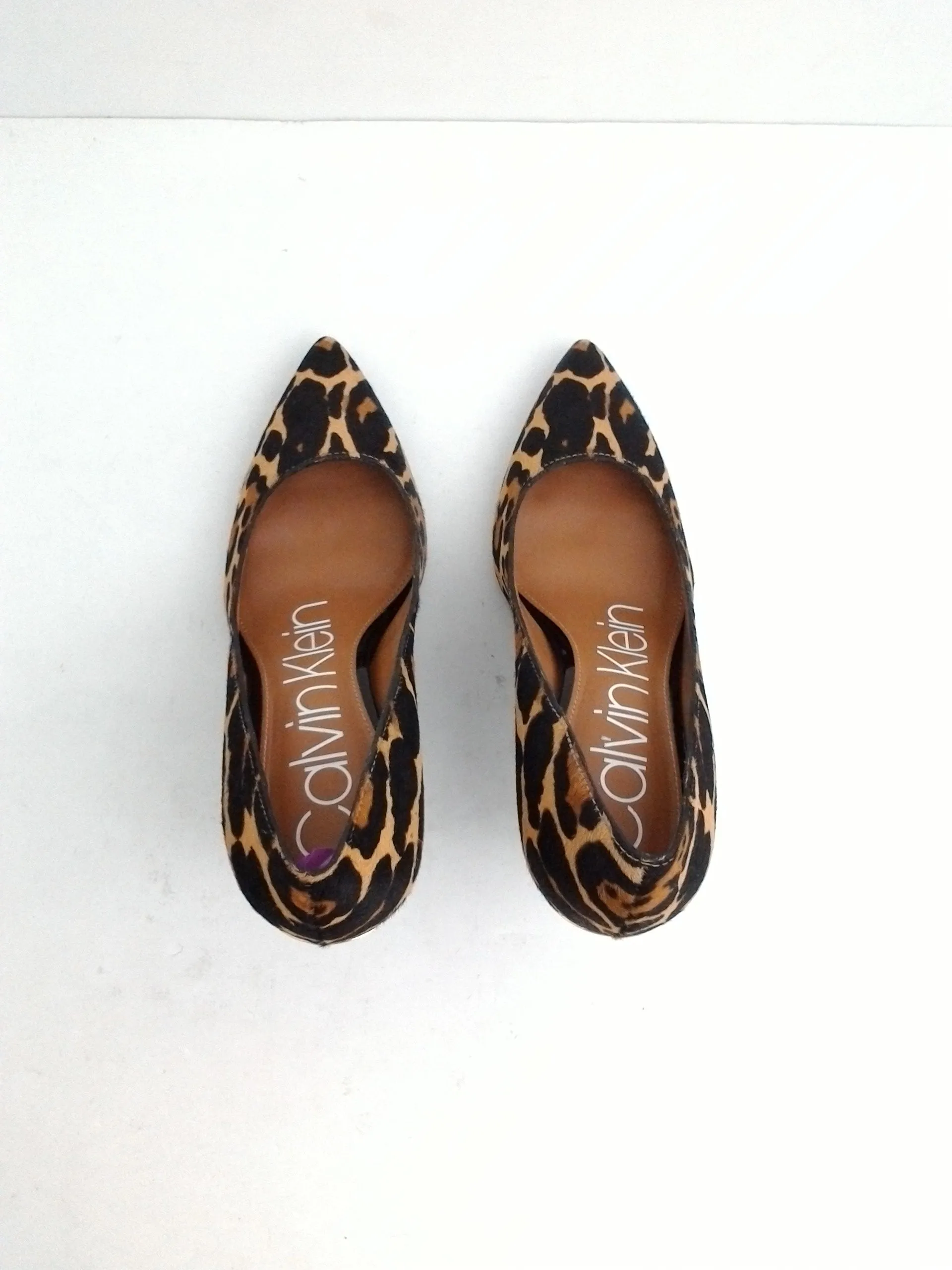 Calvin Klein Women's Gayle Animal Print Pumps Size 5 M