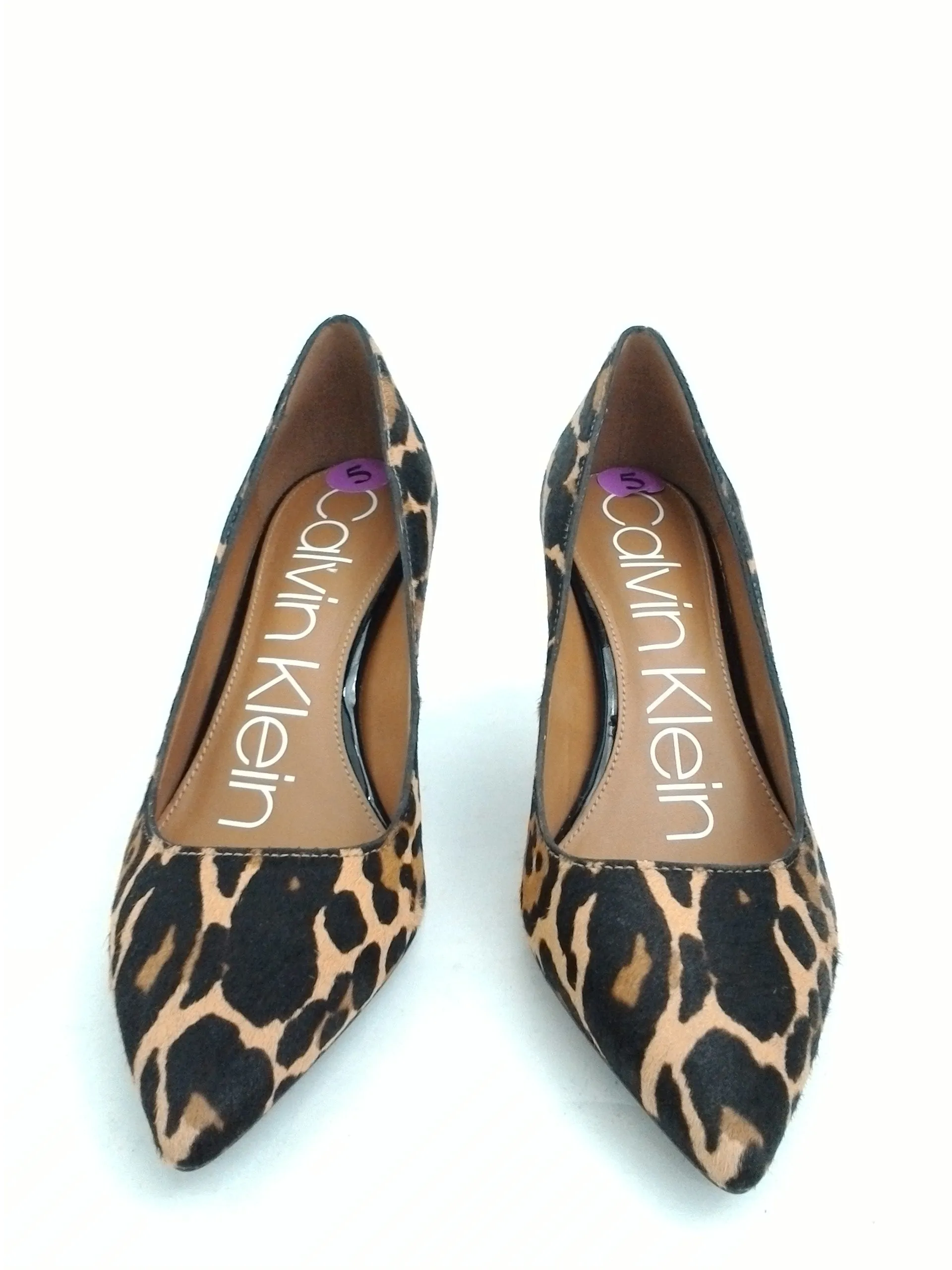 Calvin Klein Women's Gayle Animal Print Pumps Size 5 M