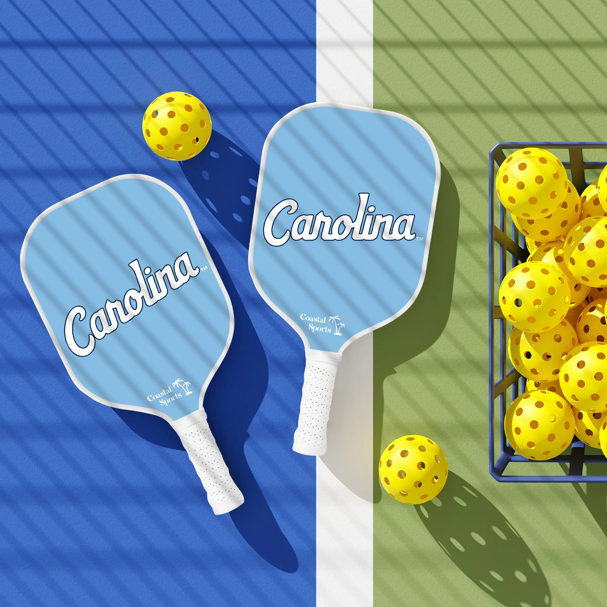 Carolina Tar Heels Pickleball Paddle by Coastal Sports