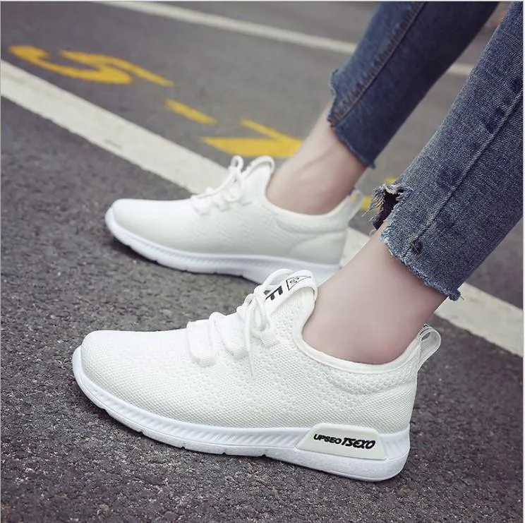 Casual Cross Bandage Round Toe  Sport Sneakers