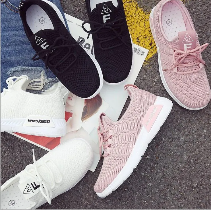 Casual Cross Bandage Round Toe  Sport Sneakers