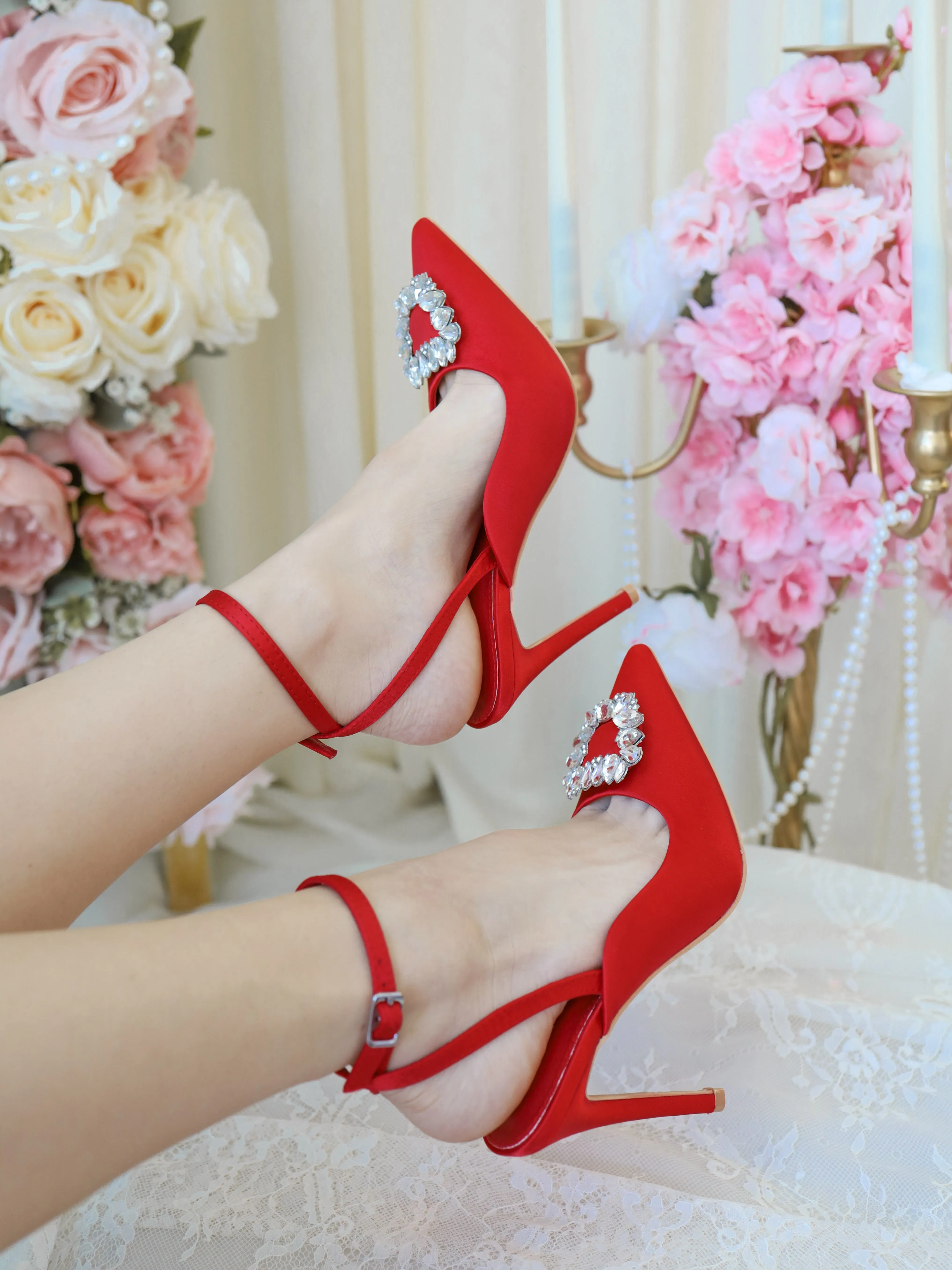 Cerise Heels