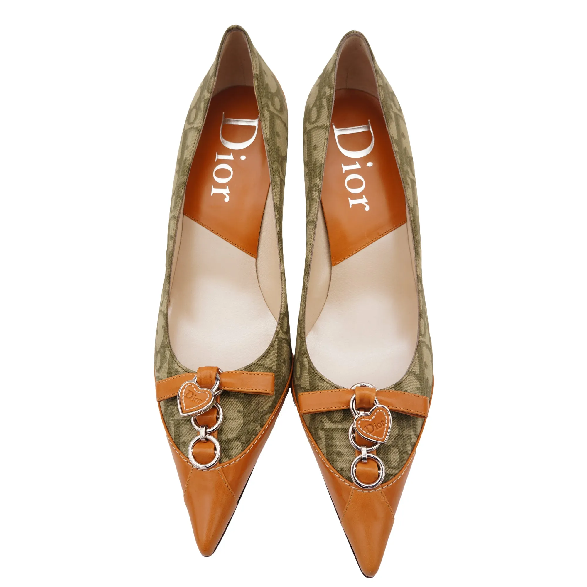 CHRISTIAN DIOR DIORISSIMO POINTED-TOE PUMPS