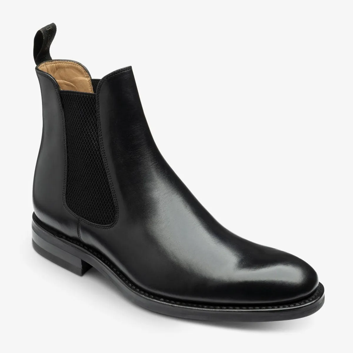 Loake - Buscot Leather Chelsea Boots in Black