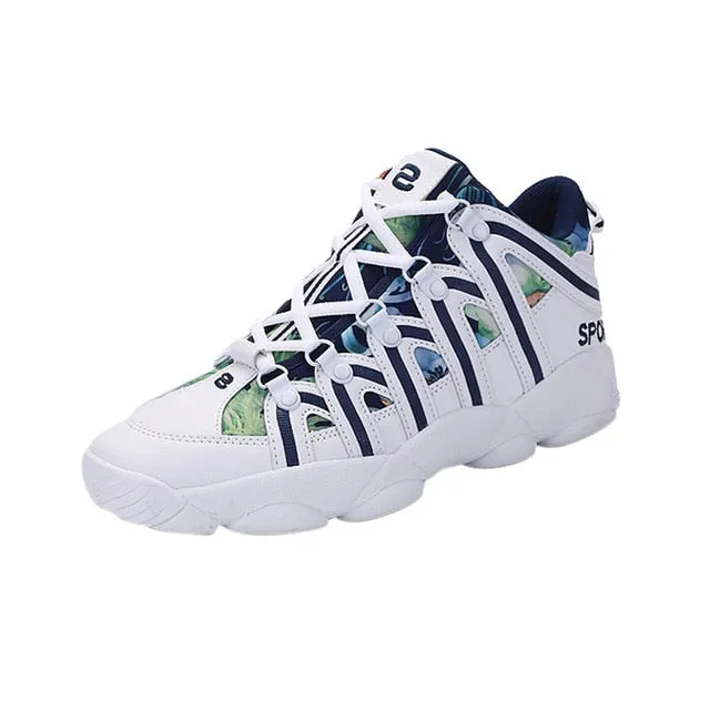 Men Basketball Shoes High Tops Air Sports