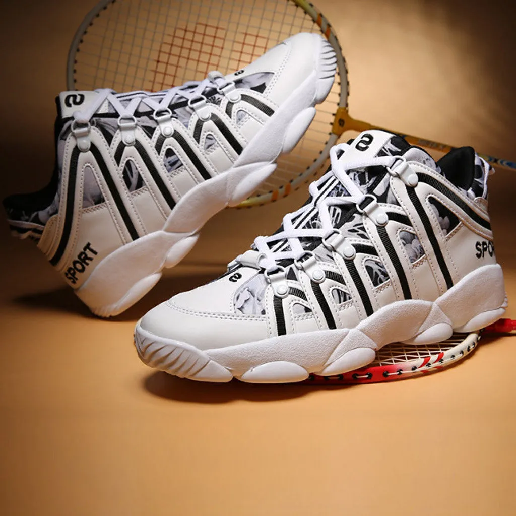 Men Basketball Shoes High Tops Air Sports