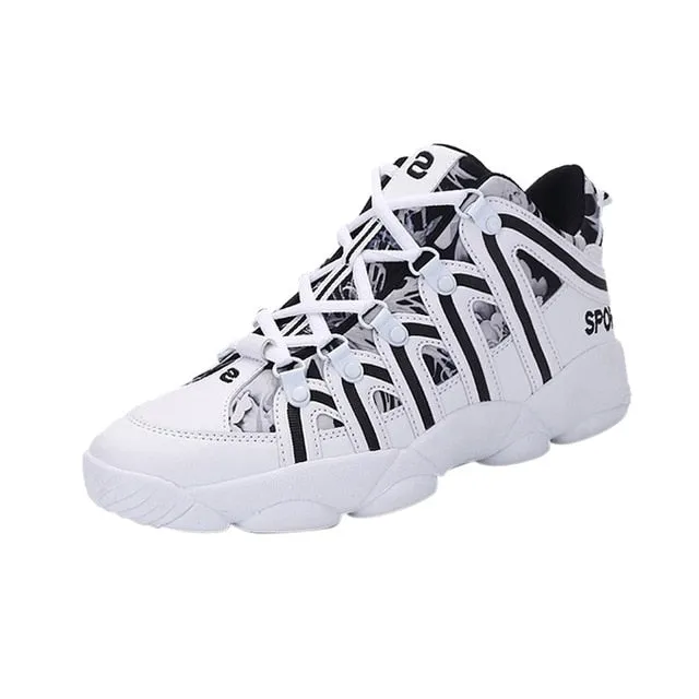 Men Basketball Shoes High Tops Air Sports