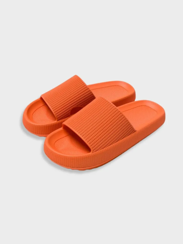 Neutral Decarba Flexible Woman Slides