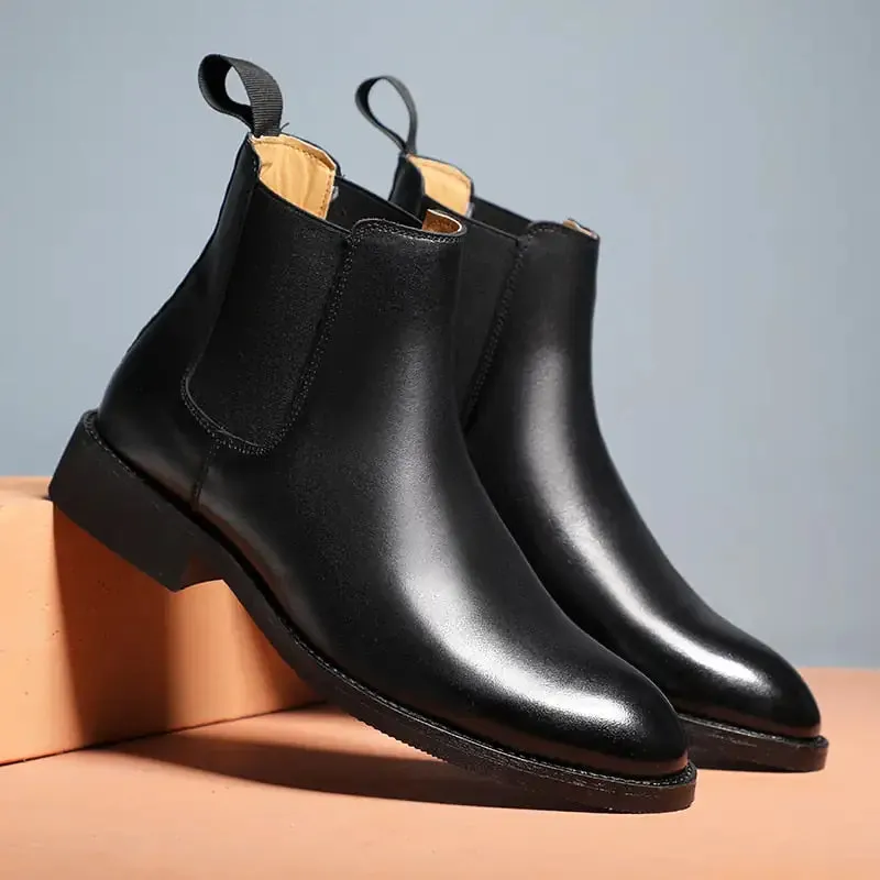 New Valor Elite Chelsea Leather Boots for Men