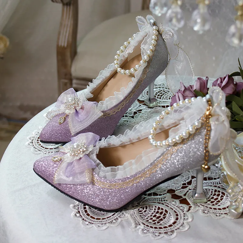 One Night~Wedding Lolita High Heels Shoes