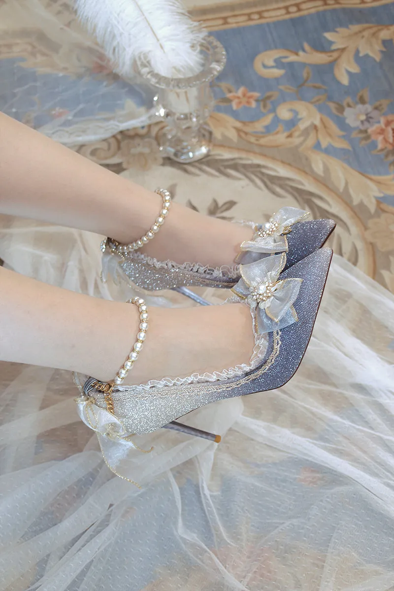 One Night~Wedding Lolita High Heels Shoes