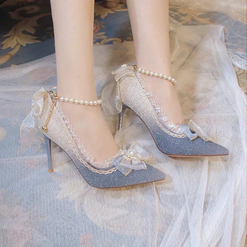 One Night~Wedding Lolita High Heels Shoes