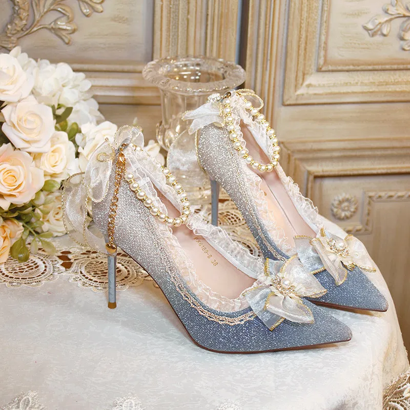 One Night~Wedding Lolita High Heels Shoes