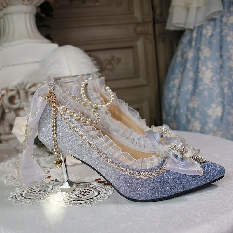 One Night~Wedding Lolita High Heels Shoes