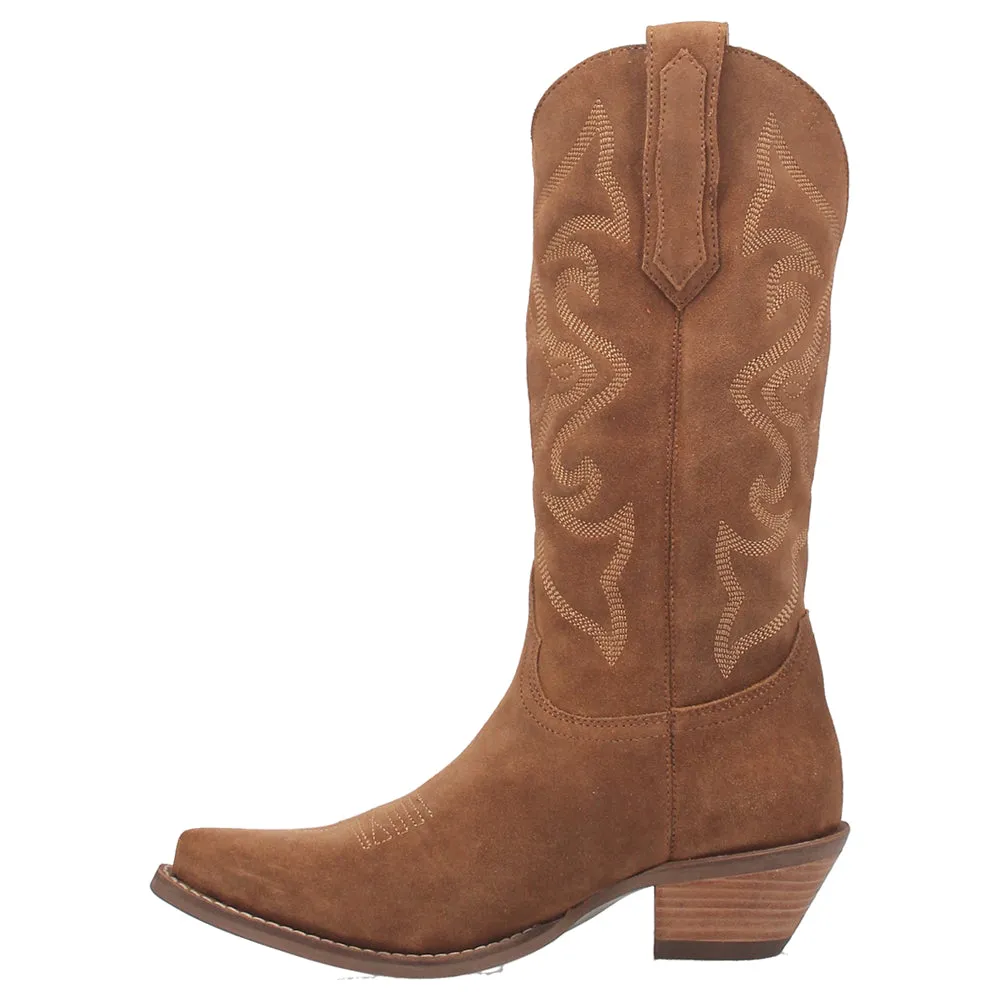 Out West Embroidered Snip Toe Cowboy Boots