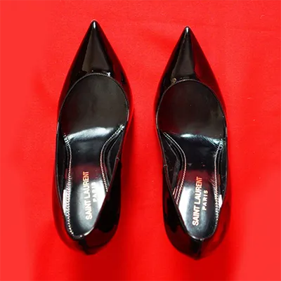 SAINT LAURENT Opyum Black Pumps