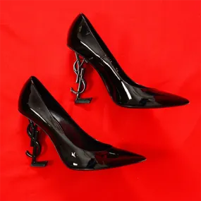 SAINT LAURENT Opyum Black Pumps