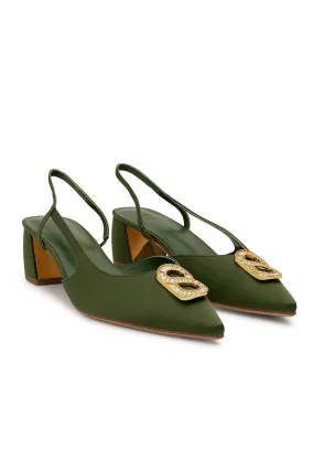 Sarah Shoes - Olive