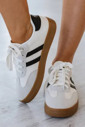 Striped Casual Sneakers