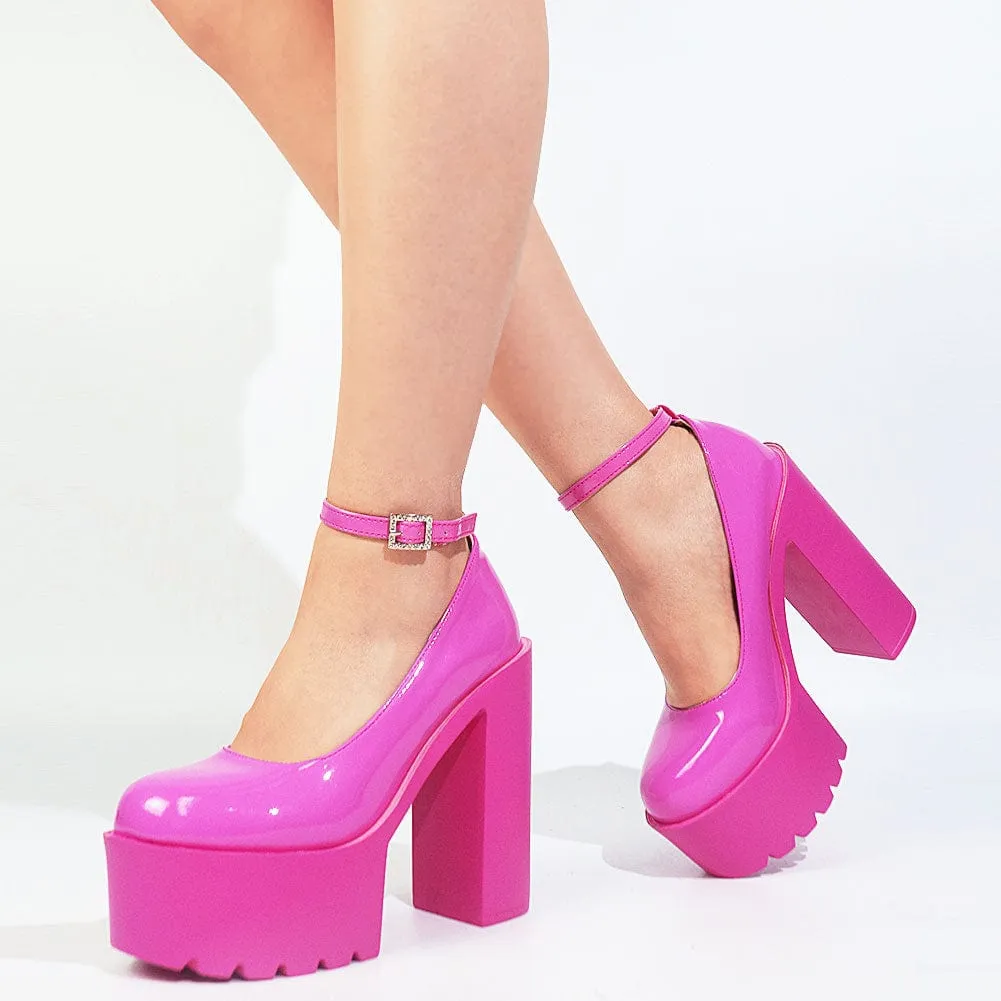 Tahlia Designer Leather Pumps