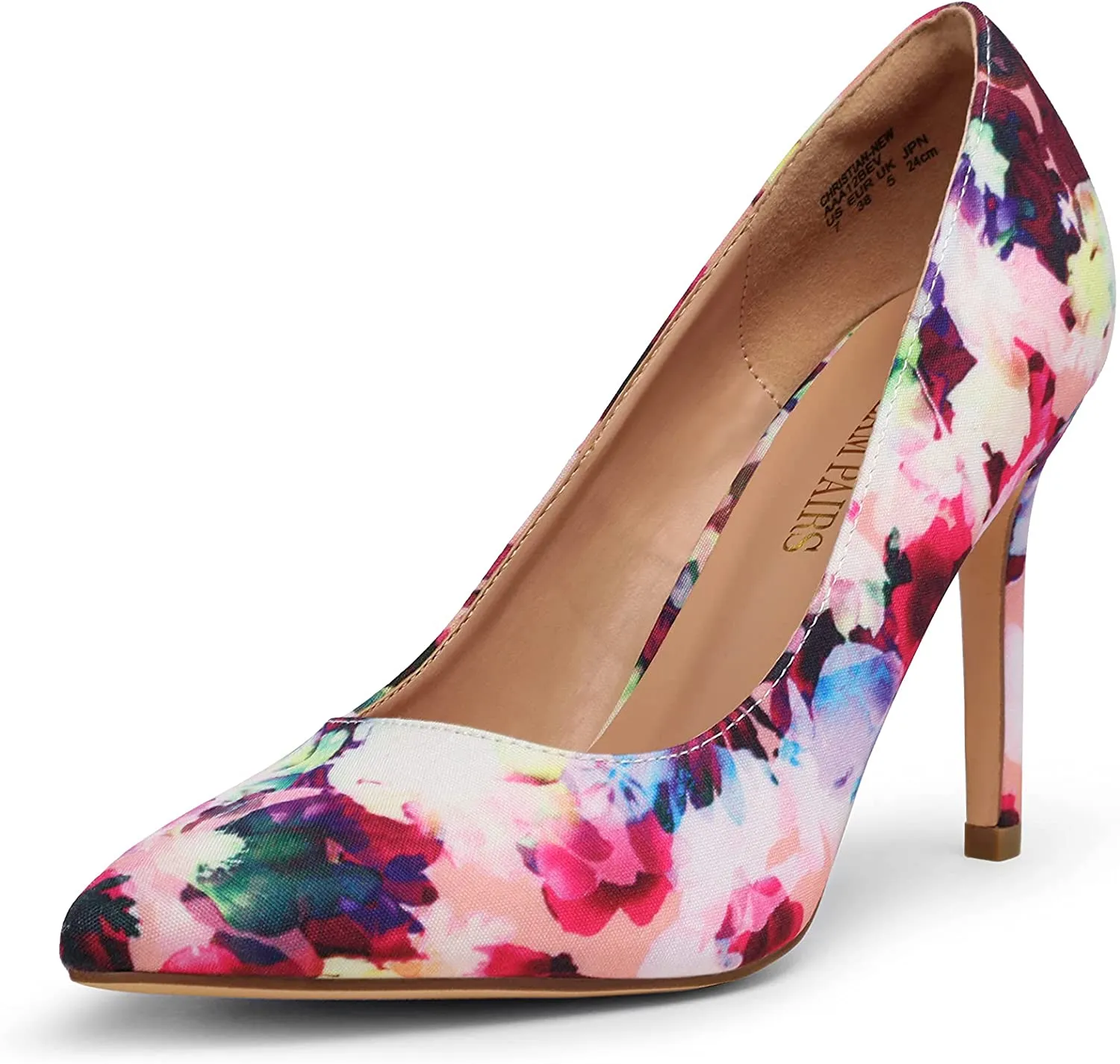 Twilight Floral Elegant Heel Pump Shoes