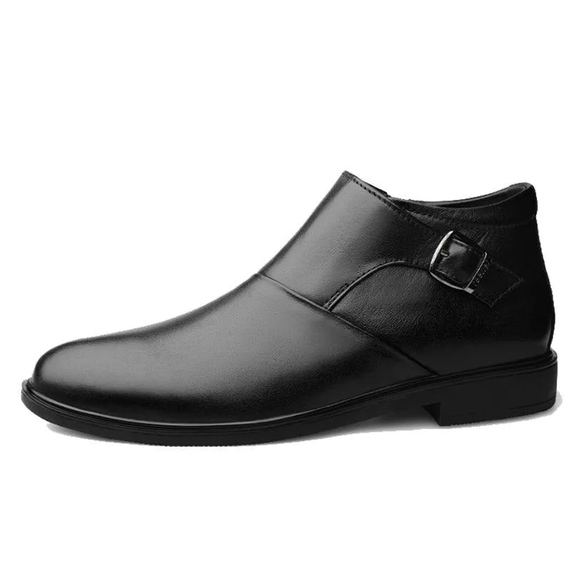 West Louis™ Business Male Walking Ankle Boots