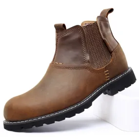 West Louis™ Non-Slip Leather Chelsea Boots