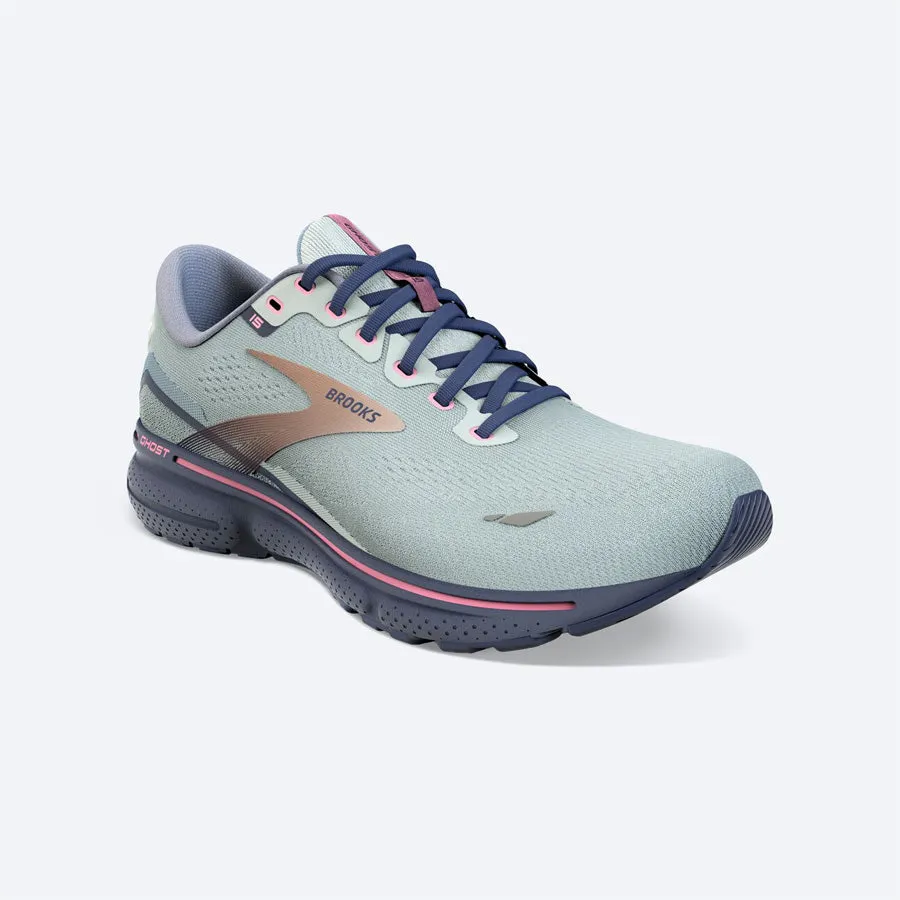 Women's Ghost 15 Wide (Spa Blue/Neo Pink/Copper)